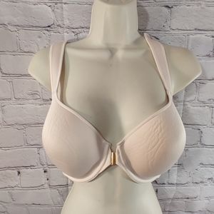 Thirdlove Classic Full Coverage Racerback Front Closure Cream Bra 36E
